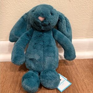Jellycat Little Bashful Teal Bunny BNWT - $70 obo